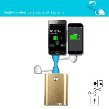 Multi-Function data cable of key ring